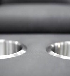 Jet Captain Lounge 2-Seater (Electric) with center console and pocket springs, in a trendy living area.