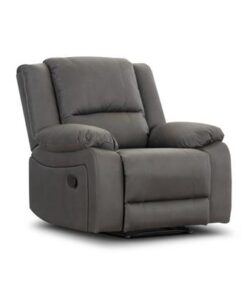 Modern electric recliner lounge featuring Rhino fabric, built-in USB port, and a sturdy plywood frame for a sleek, functional design.