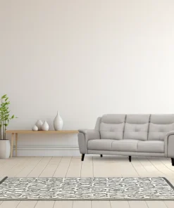 Silver or Gunmetal 3 seater lounge with side pillow arms, channelled high-back cushions, and 100% leather upholstery for modern luxury.