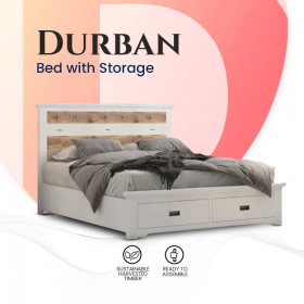 Durban Bed with Storage
