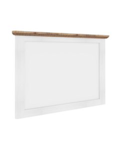 Durban Bedroom Suite in acacia wood, complete with storage drawers, tallboy, bedside tables, and mirror, offering durability.