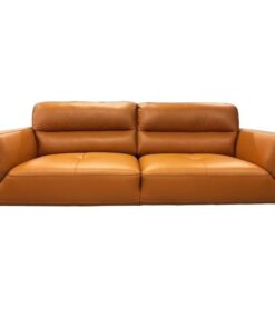 Modern Sonoma 3+2 lounge with quilted leather seats, sturdy timber frame, and lumbar support for a luxurious, comfortable design.