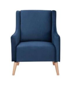 Rose Arm Chair with webbing support and elegant design, displayed in a comfortable living area.