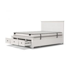 Vana Bed With Storage at Footboard