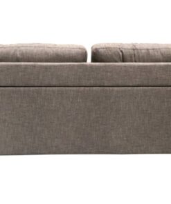 Versatile sofa bed lounge with wide-track arms, queen-size foam mattress, and a sleek bi-fold design for small spaces.