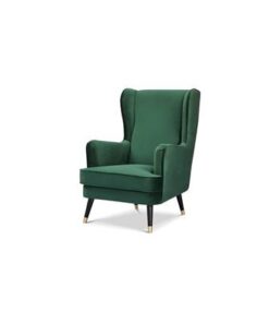 Cooper Arm Chair with webbing support and elegant design, displayed in a comfortable living area.