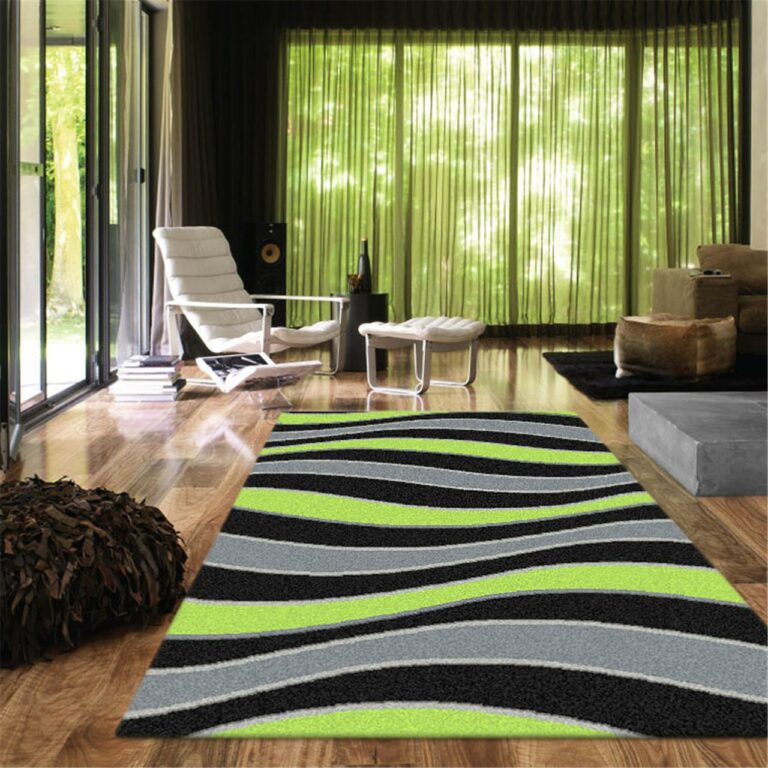 VIVID Lime Rug- 6629