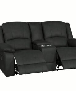 Jet Captain Electric Recliner 3+2 with flip-top lights and plush seating, in a cozy living space.