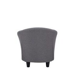 Beno Arm Chair with soft-touch fabric and sturdy springs, enhancing a stylish living space.