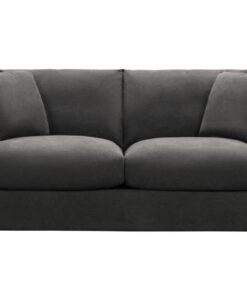 Light Grey Hasting 2.5 + 2 Seater Sofa with foam cushions and plywood frame, in a cozy lounge area.