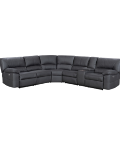 Excaliber Modular Lounge with wireless charging and sleek design, set in a luxurious interior.