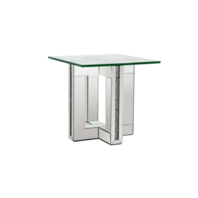 Edda Glass Lamp Table