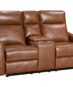 Nadia Recliner Set with Type-C ports and durable upholstery, enhancing a chic interior.