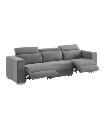 Tripoli Fabric 3+2 Seater Lounge with Electric Recliners