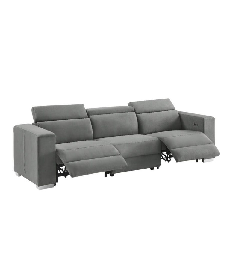 Tripoli Fabric 3+2 Seater Lounge with Electric Recliners